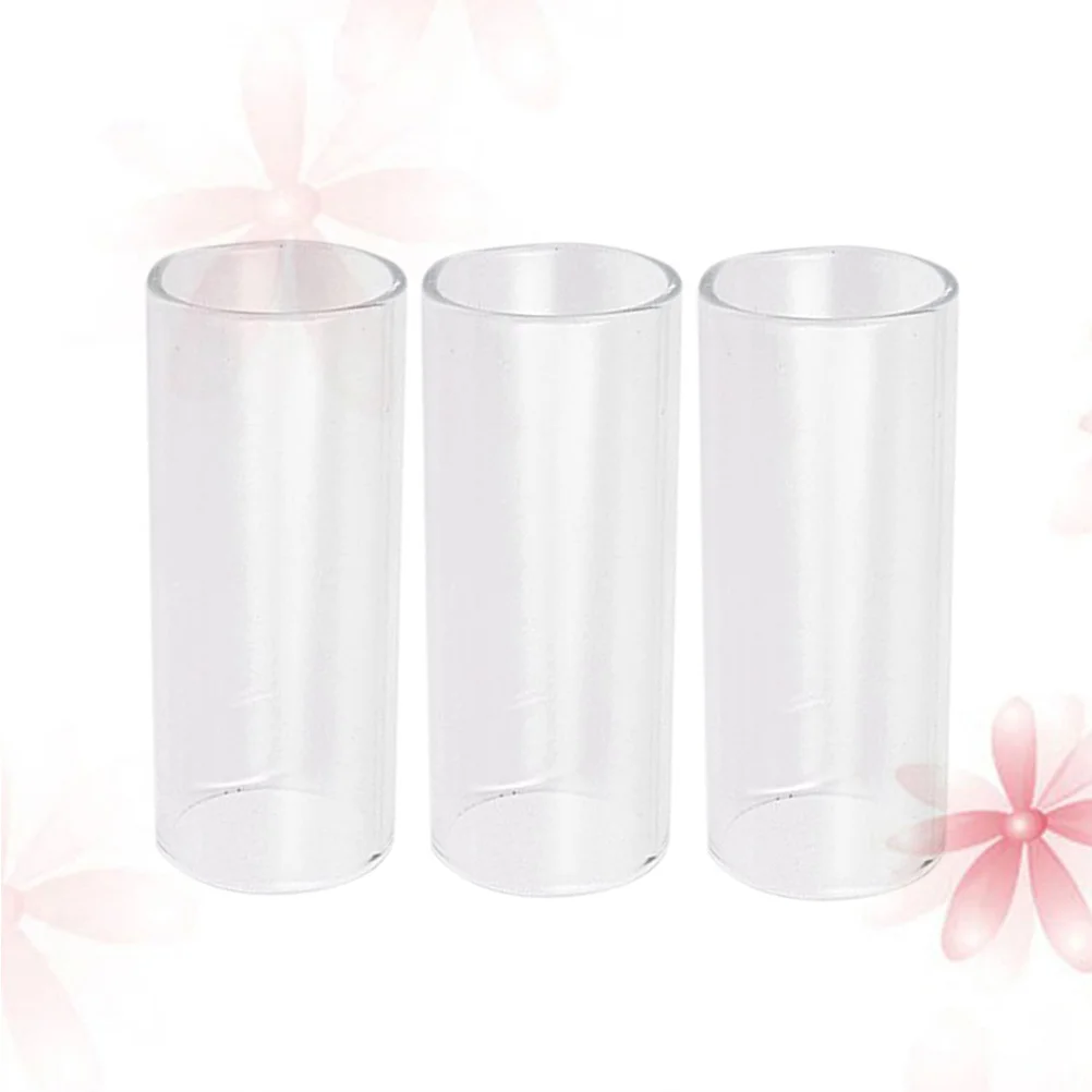 3 قطع منزلق الجيتار الزجاجي يبرز التوافقيات المتوسطة، تصميم دقيق للموسيقيين المحترفين، رقبة زجاجات متوسطة الحجم #2