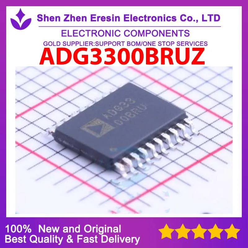 Free shipping    5PCS/LOT  ADG3300BRUZ TSSOP20   New and original