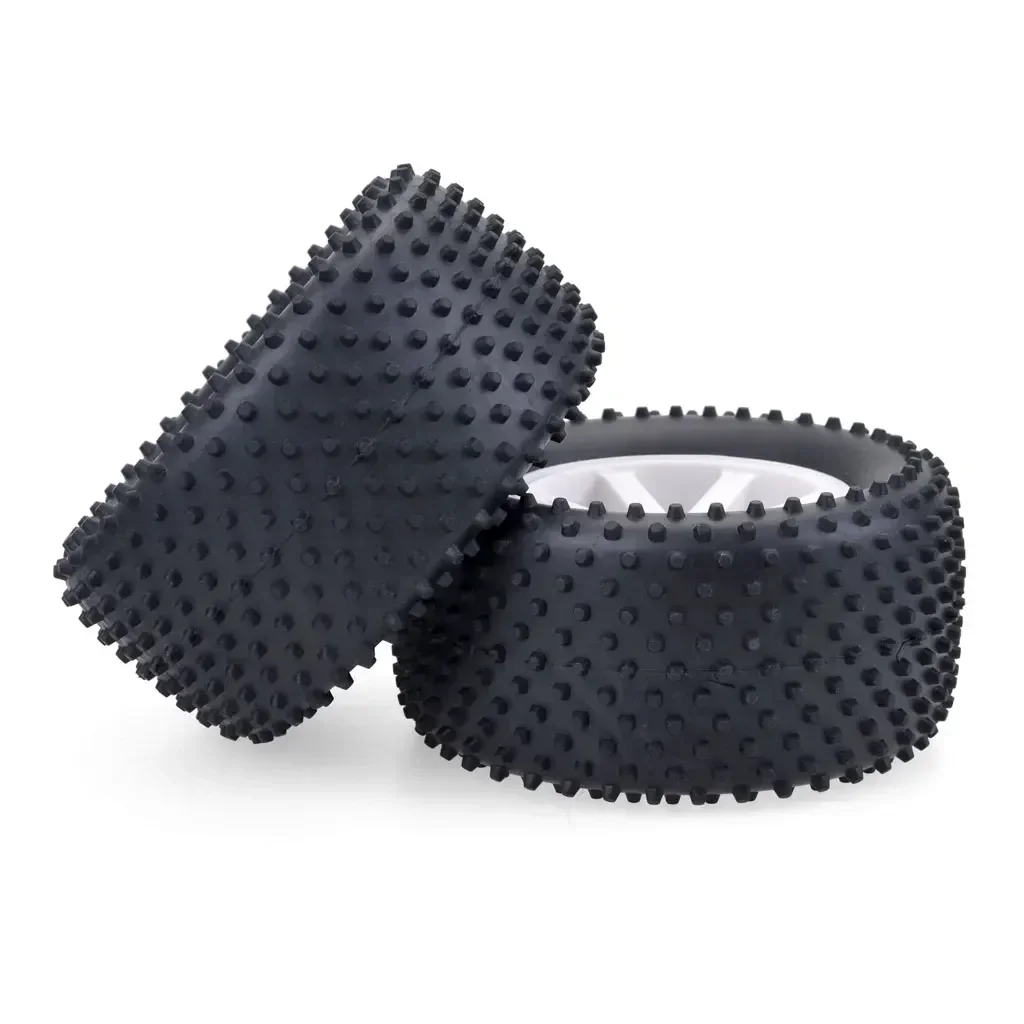 4PCS Desert Truck 110MM RC Rubber Spons Banden Velg Wielen Banden 12mm Hub Hex voor RC 1/10 Auto HSP Off Road