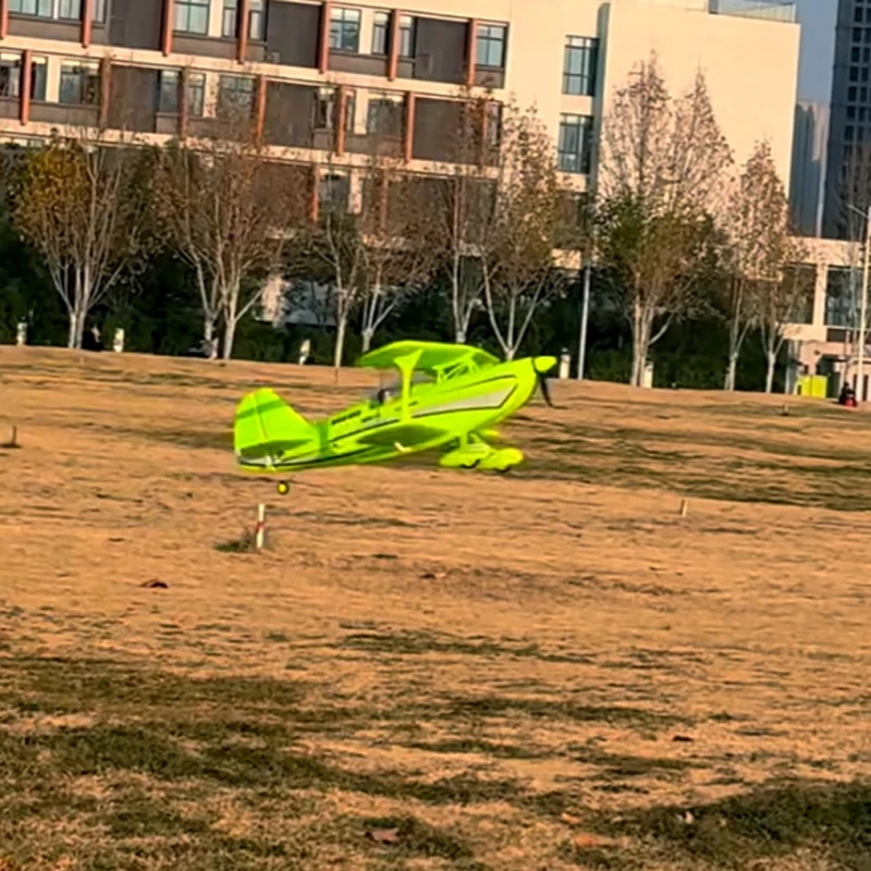 A310 Quatro Vias RC Biplano 3D/6G Segunda Guerra Mundial Faia D17S Biplano Alta Simulação Modelo de Controle Remoto Sem Escova