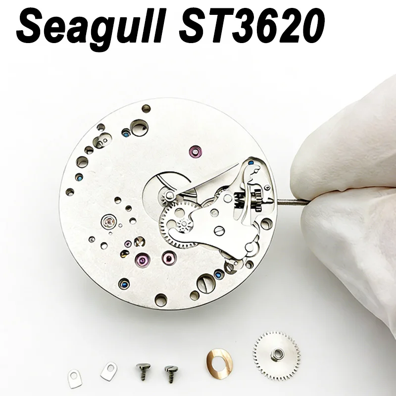NEW Seagull ST3620 Watch Manual Winding Movement Watch Repair Small Seconds At 6/9 Movement Replace ETA6497 6498