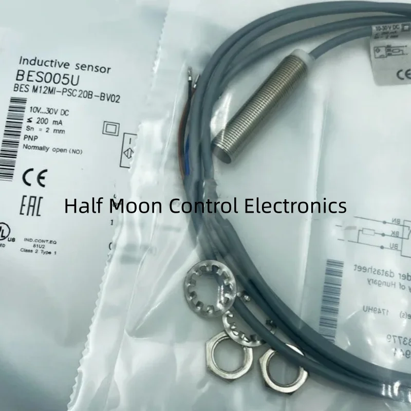 

3Pcs New proximity switch BES M12MI-PSC20B-05 BES M12MI-PSC20B-BV03 BES M12MI-PSC20B-02 inductive PNP normally open