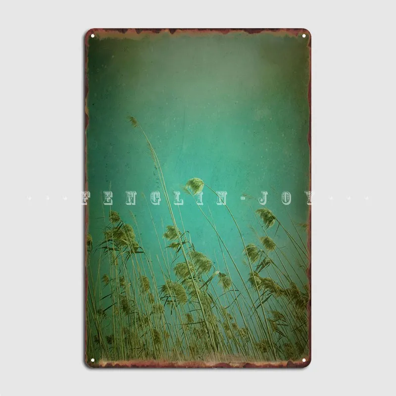 Color Photograph Taken In Delta Del Llobregat In Barcel Poster Metal Plaque Cinema Kitchen Personalized Tin Sign Poster