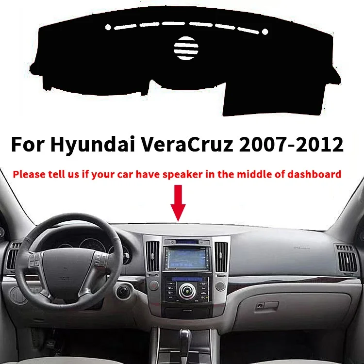 For Hyundai VeraCruz 2007-2012 Dashboard Dash Mat Non-Slip Cover Accessories
