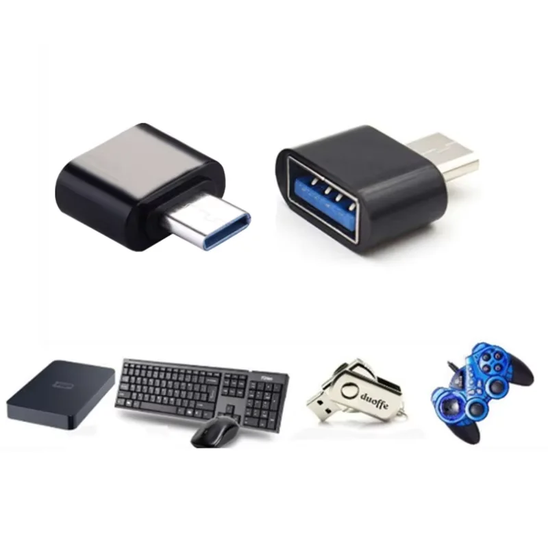 Mini tipo c para adaptador usb 3.0 USB-C macho otg a fêmea conector de dados para macbook pro ipad mini 6/pro macbook air tipo c dispositivo