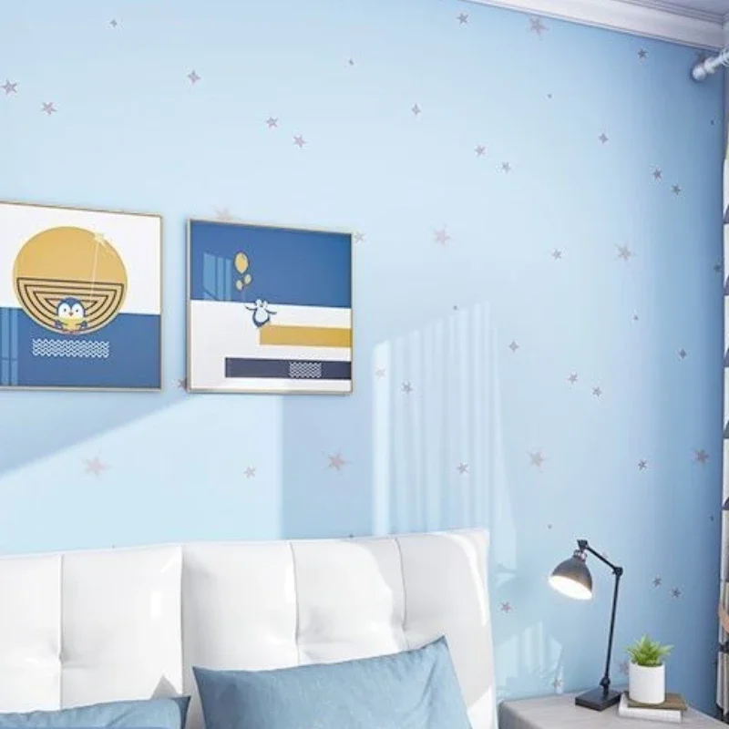 Starry Sky Wallpaper Self-Adhesive Eco-Friendly Stickers Waterproof Moisture-Resistant Ideal for Bedrooms Living Room Dorms
