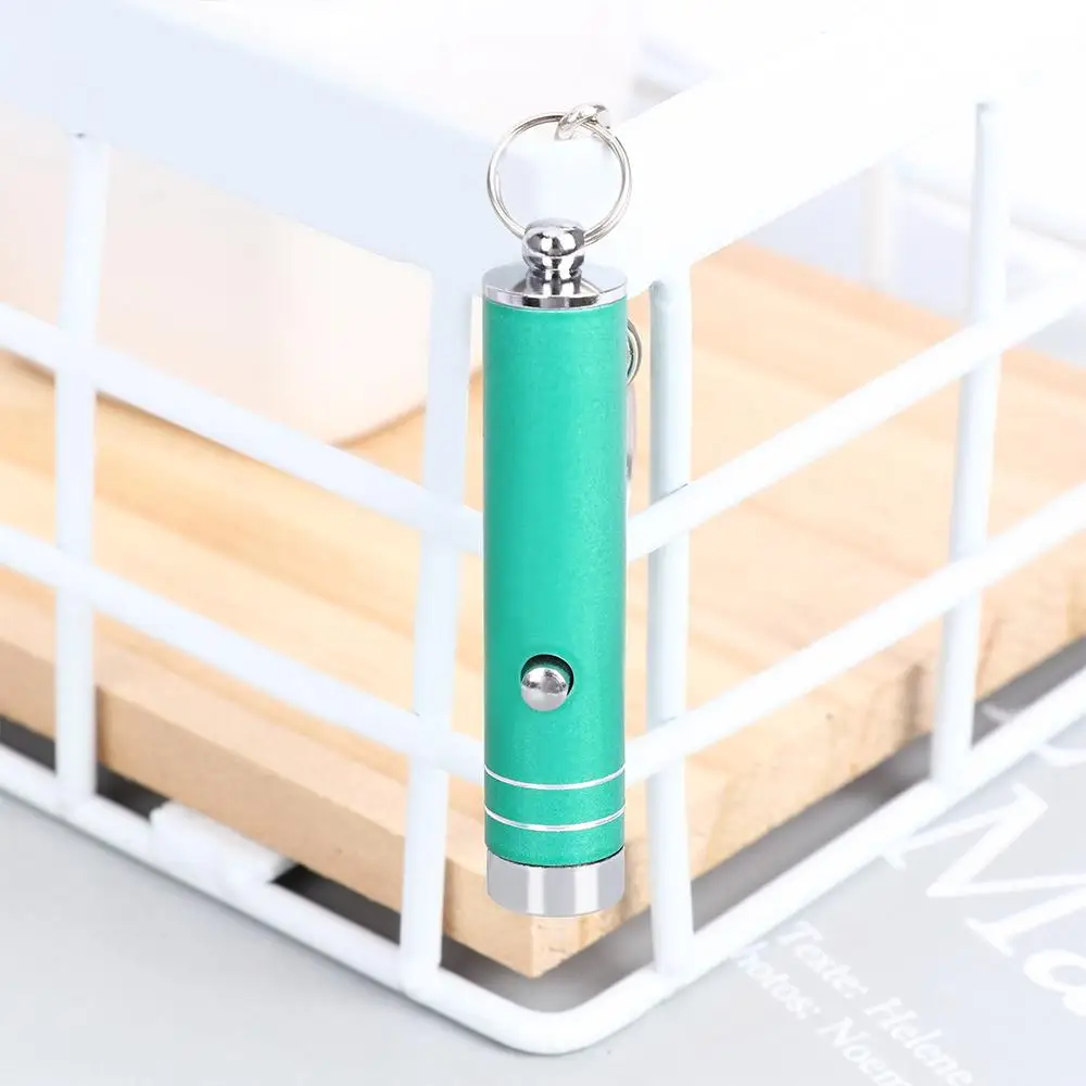 Portable Multi-function Detector Money Check ID Currency Purple Light LED UV Torch Keychain Lamp UV Light Flashlight