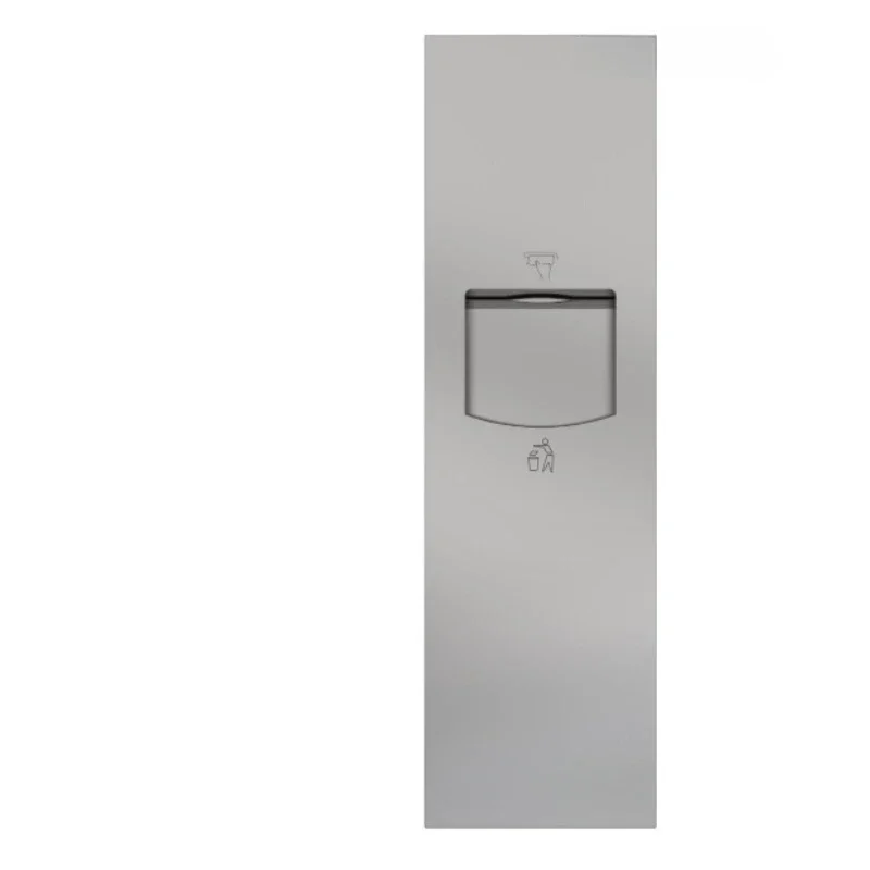 Multifunctional two-in-one wall embedded pumping carton trash can combination cabinet