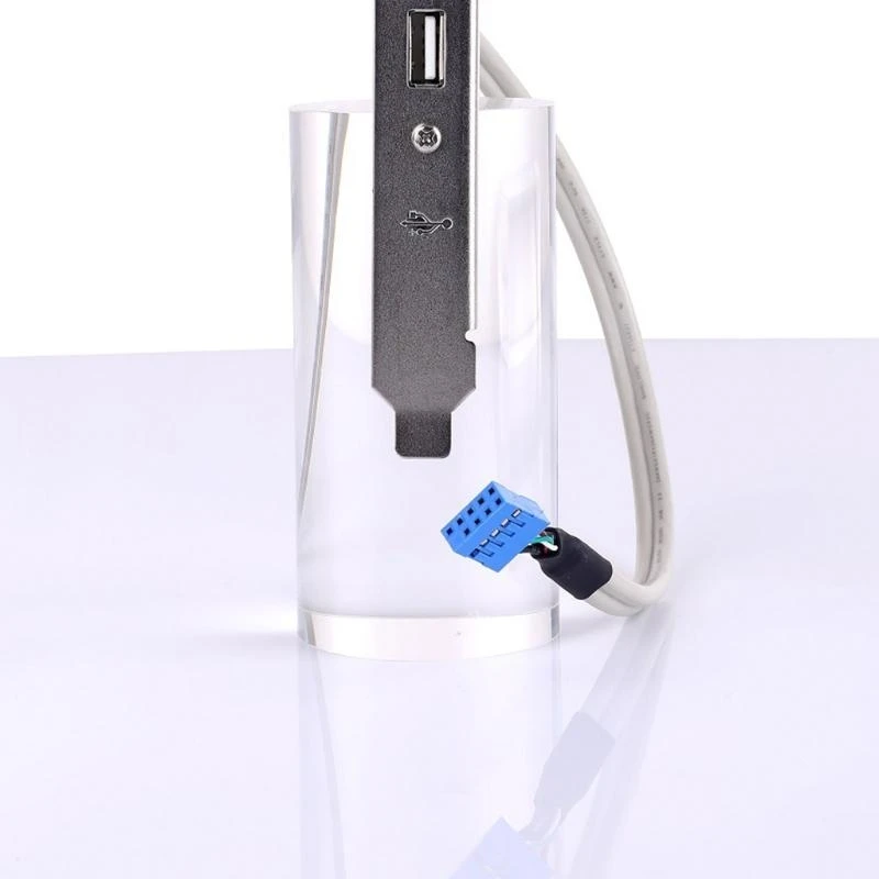 USB 2.0 2ポートPCIブラケットケーブル内蔵9ピンヘッダー付き、Cベストセール用コンピューター用