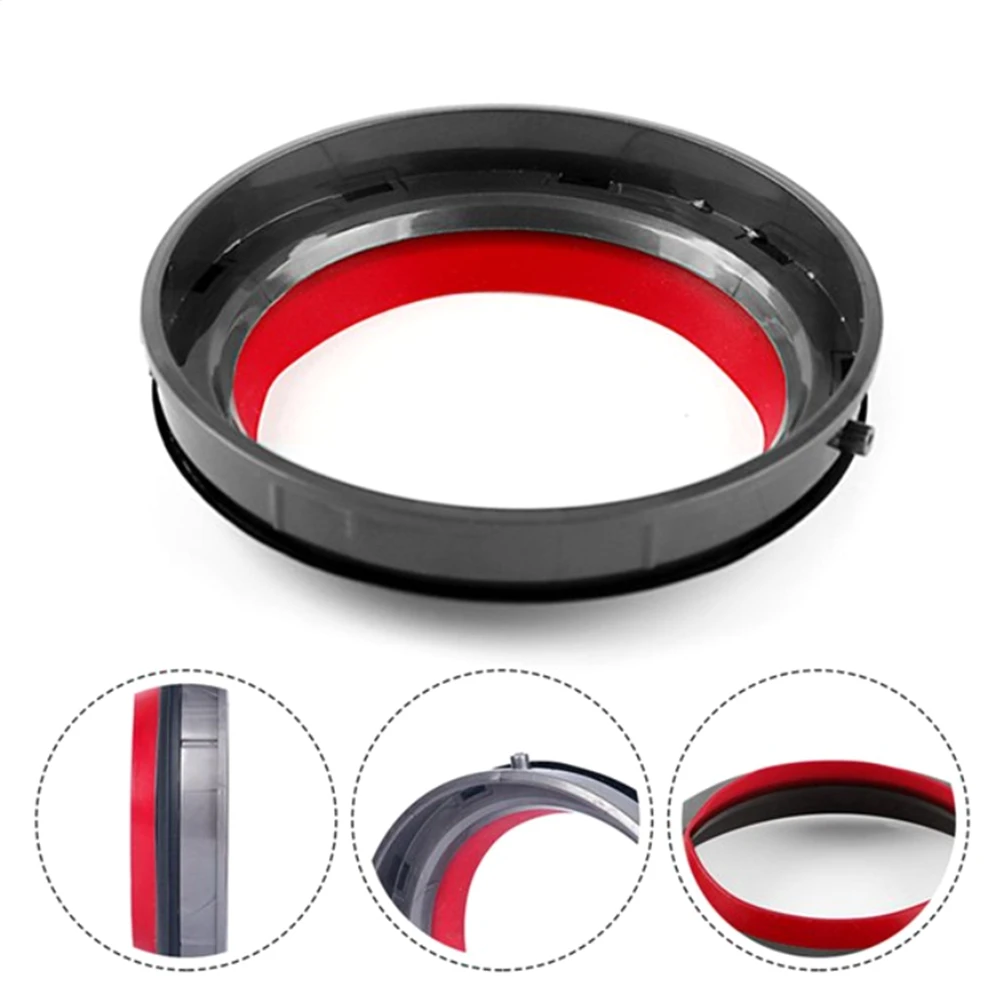 Anillo de sellado fijo superior para aspiradora Dyson V11 SV14 SV15, Cubo de polvo, caja de basura, piezas de fijación de repuesto
