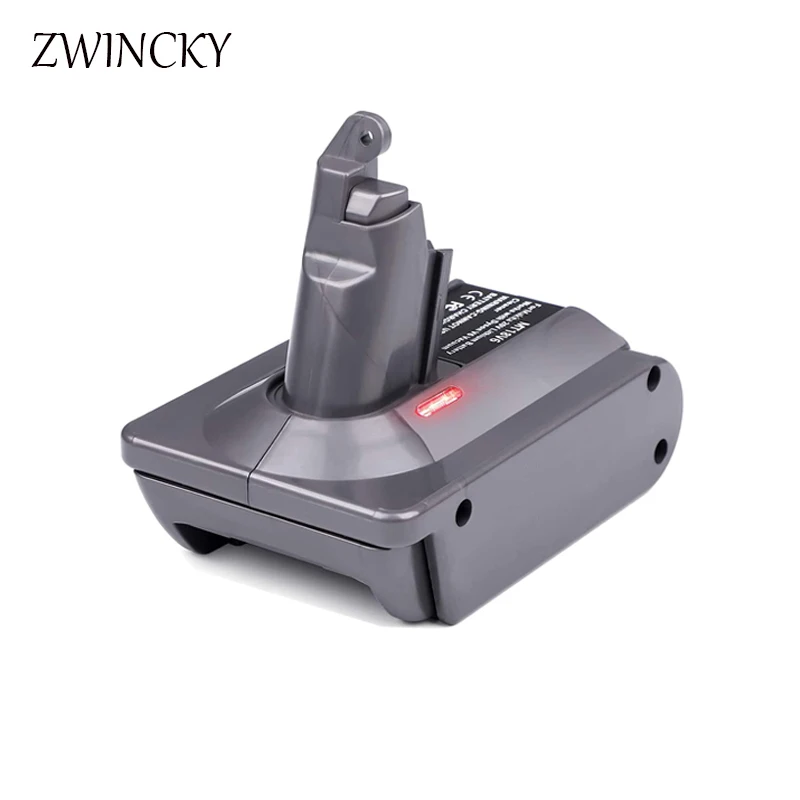Adaptador convertidor de batería MT18V6 para batería de iones de litio Makita de 18V, convertidor para Dyson V6 V7 V8 SV04 SV03 DC59 DC58 DC62 SV09 SV05