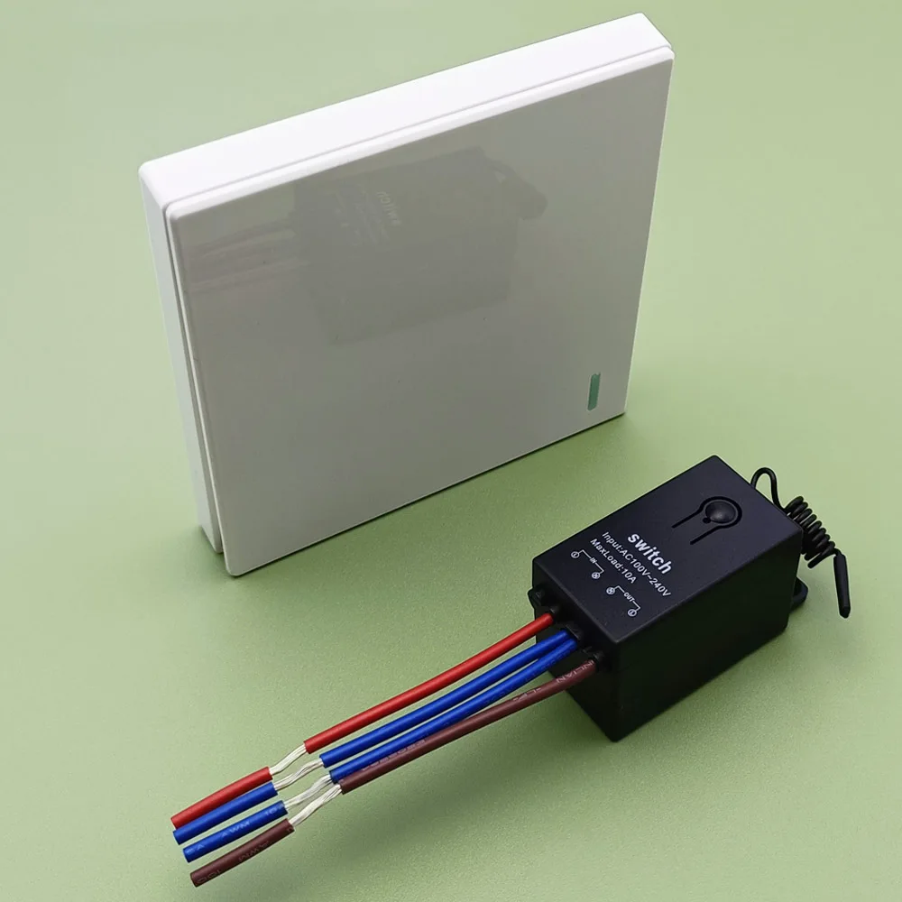 AC100V 110V 120V 220V 230V 240V Wireless Switch Panel Wireless Remote Connector Intelligent Connector Water Pump Lamp