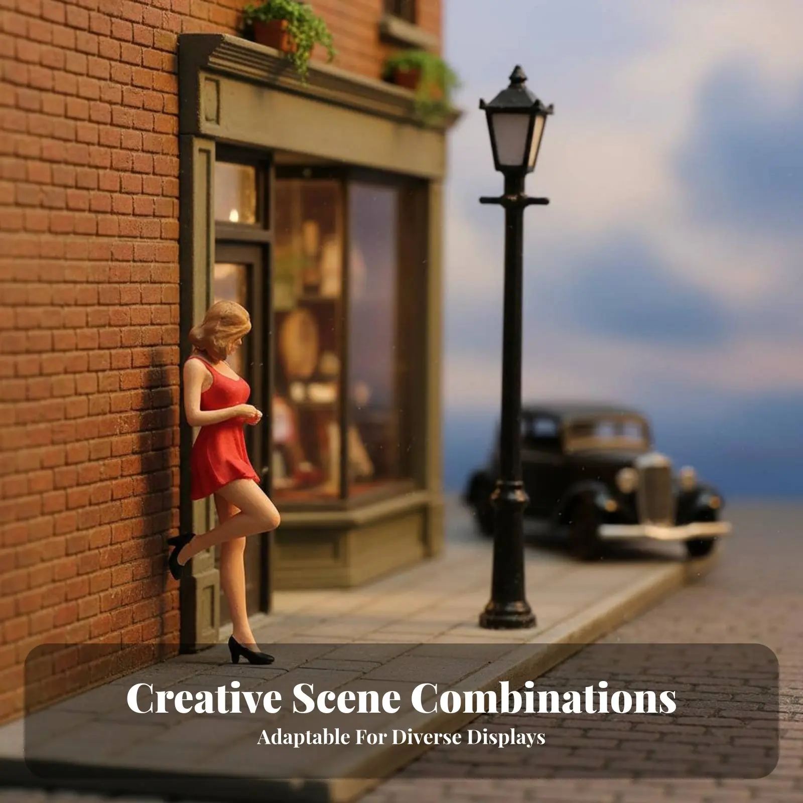 

Miniature Photo Studio Lamp Realistic Intricacy 1:64 Scale Miniature Scene Accessory 1:64 Scale Miniature Scene Prop Highly