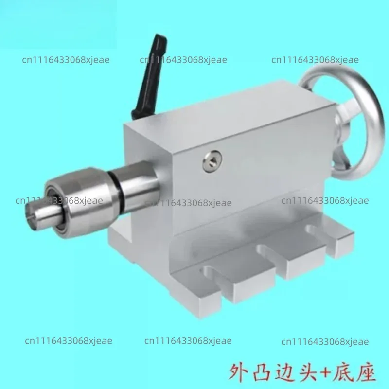 Center Height 65MM Movable Mohs MT2 CNC Tailstock Telescopic Stroke 45MM for 4 Axis MT2 Rotary Axis