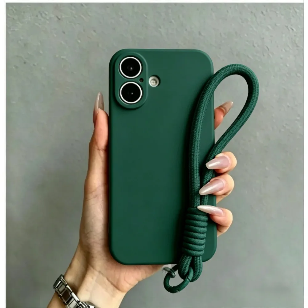 Fashion Silicone Case For Motorola Signature MOTO Edge 70 Fusion Plus 60 Fusion 50 Neo G77 G67 G87 G86 G56 Strap Anti-Drop Cover
