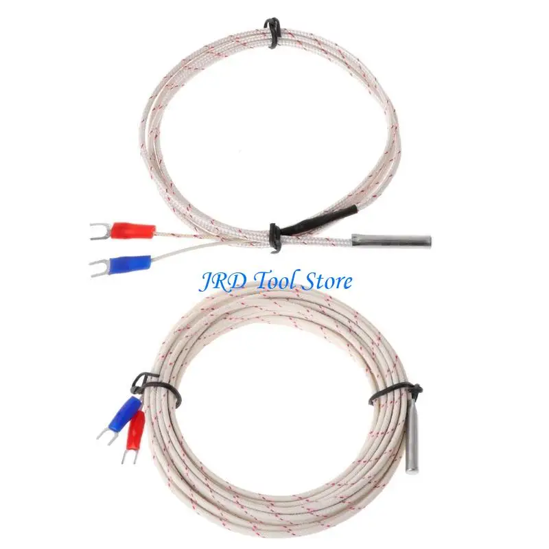 Termopar tipo K-tipo A2UD 0-600 ℃ para medición temperatura 5x30 mm 1m 5m sensible