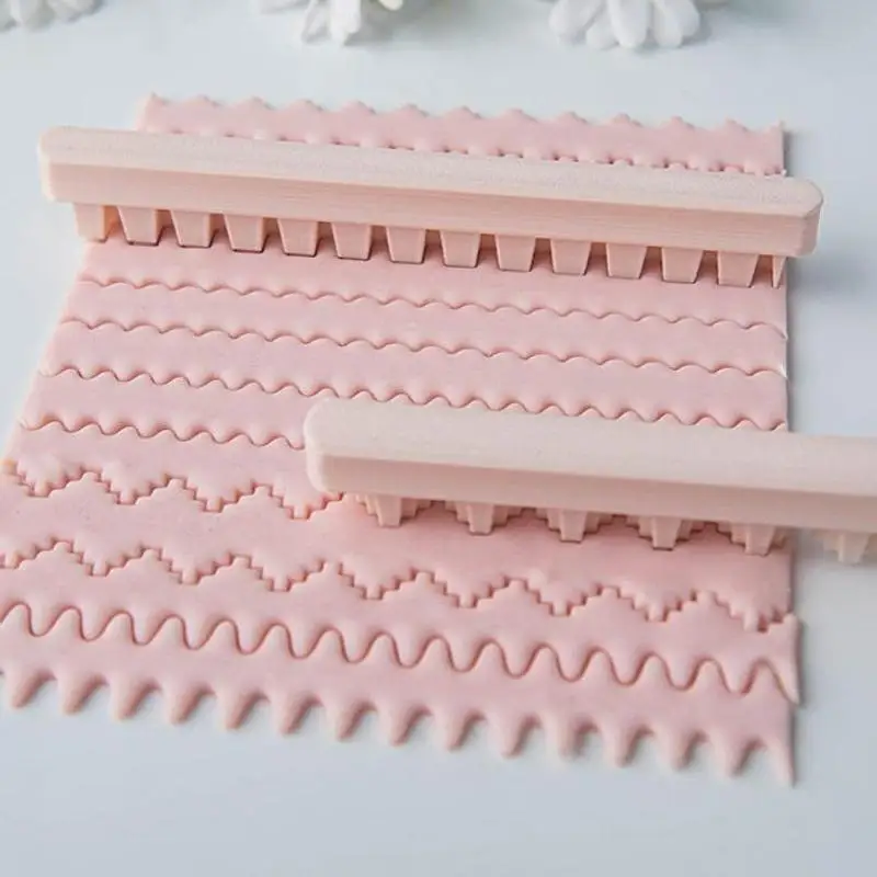 Geometrischer Schmuckherstellungs-Polymer-Clay-Schneider, Spitzenkanten-Pressform, Anfänger-Handwerkzeug – Detail 4