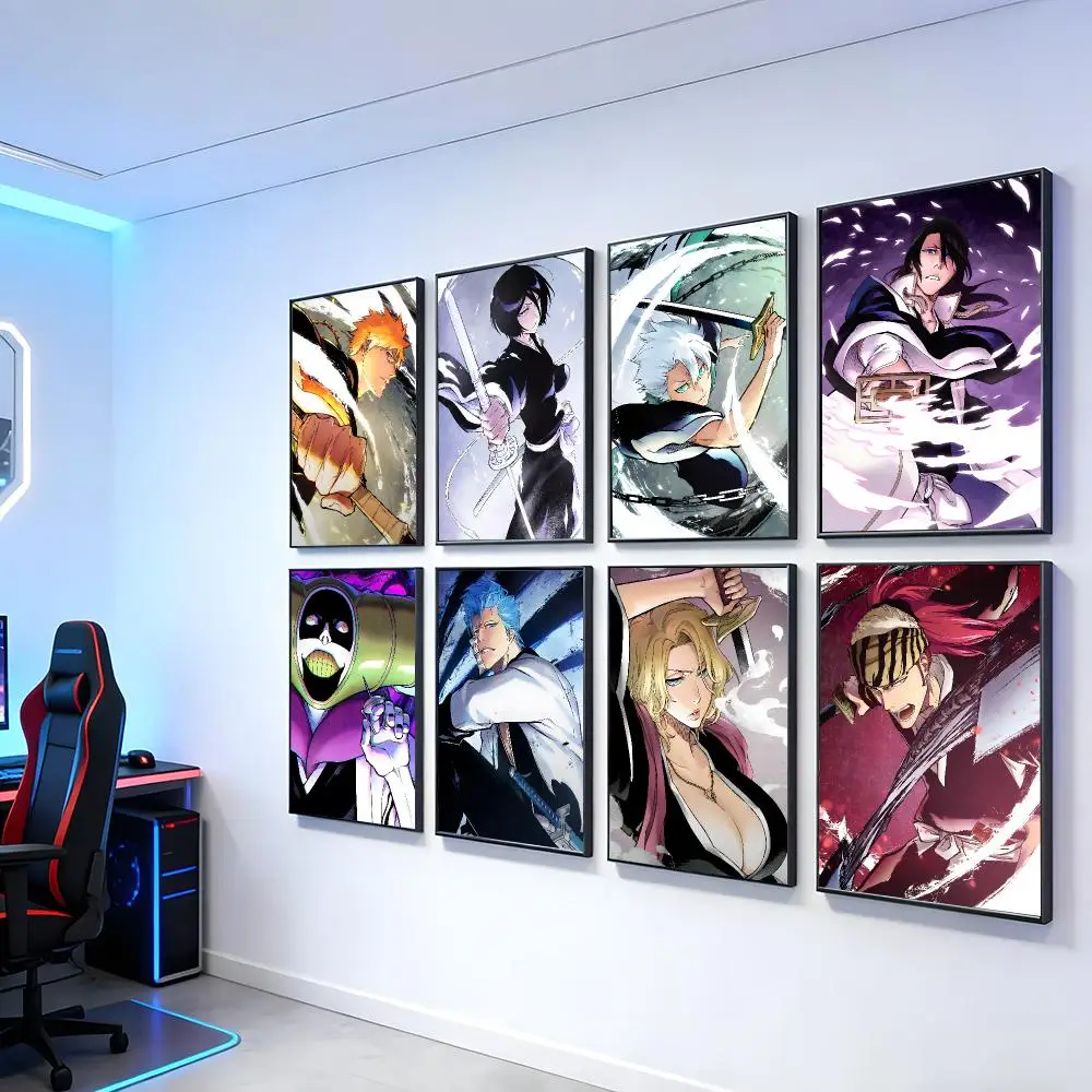 BLEACH Poster Poster Artistic Stylish Wall Art For Home Office Bathroom‌ Decor Living