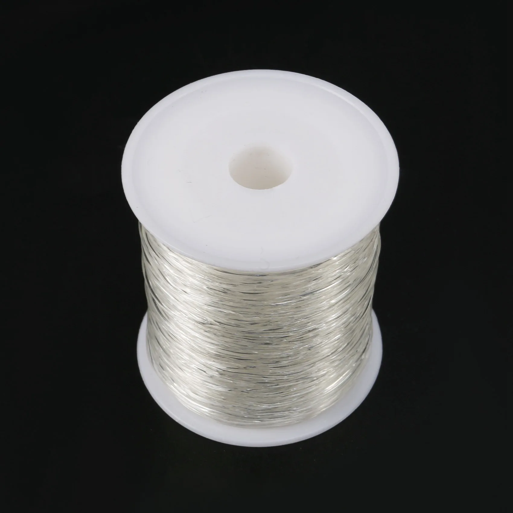 ABQR 0.8mm Clear Bead Cord Crystal Elastic Stretchy Bracelet String for Jewelry Making Necklace Bracelet Beading Thread 0.8mm