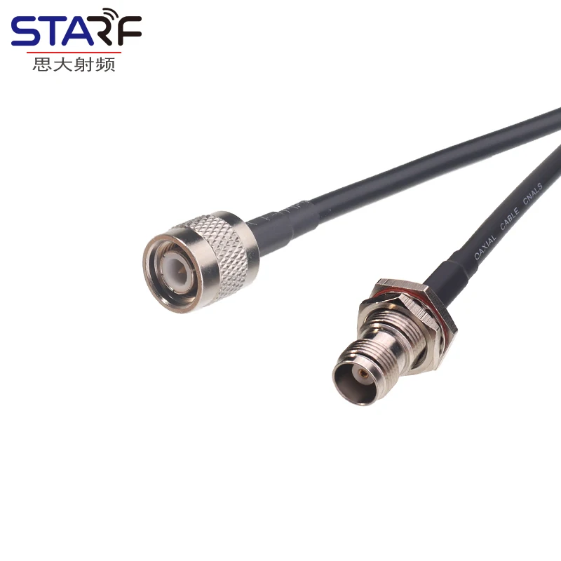

RG58 Jumper Cable TNC Male Plug to TNC Female Bulkhead Extension Cable Low Loss Coaxial Cable 1M 3M 5M