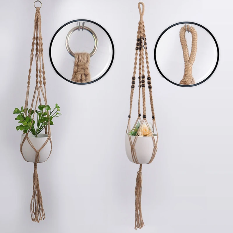 Plant Hanger Flower Pot Hanger for Wall Decoration Countyard Garden Pot Tray for Plant Garden Decoration