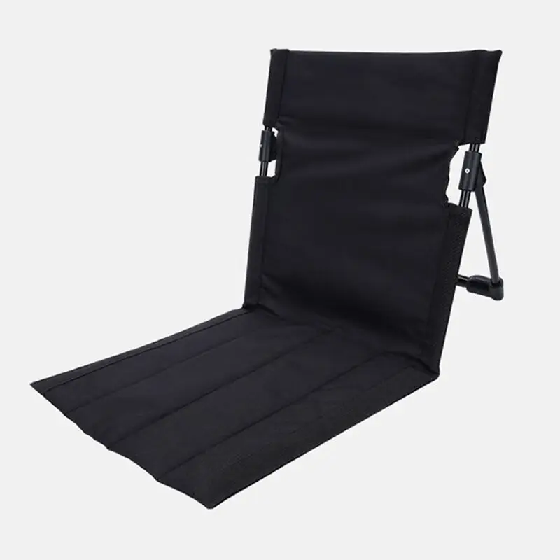 

Portable Oxford Cloth Folding Chair Outdoor Picnic Camping Beach Garden Lawn Mat Lazy Style Lounge Chair Cushion