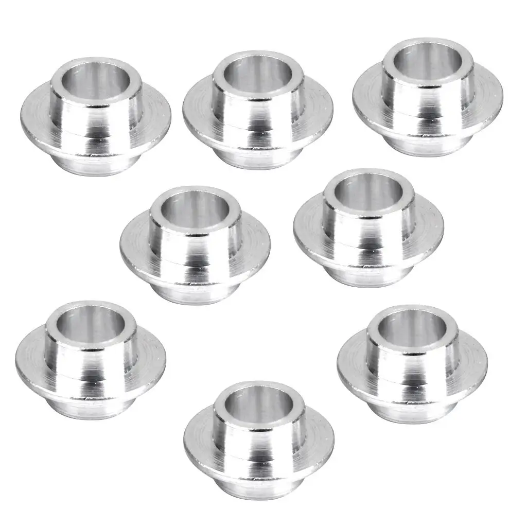 MagiDeal 8Pcs Roller Skate Wheels Accessories Alloy Center Bearing Bushing Spacer,