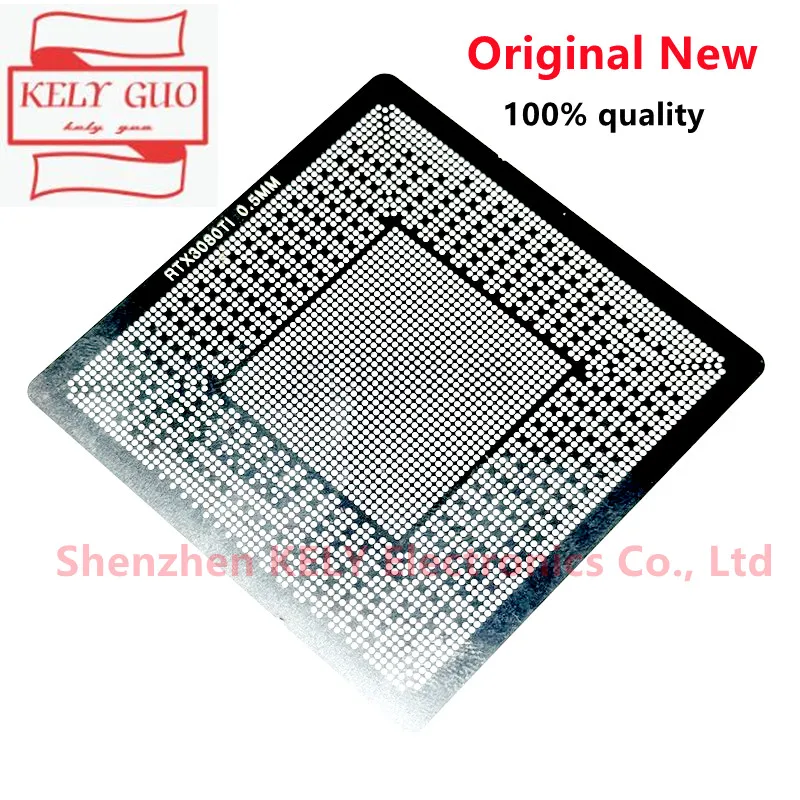 Direct heating 90*90 For RTX3080 TI RTX3090 RTX A5000 RTX A6000 GA102-890-A1 GA102-350-A1 GA102-220-A1 GA102 GPU BGA stencil