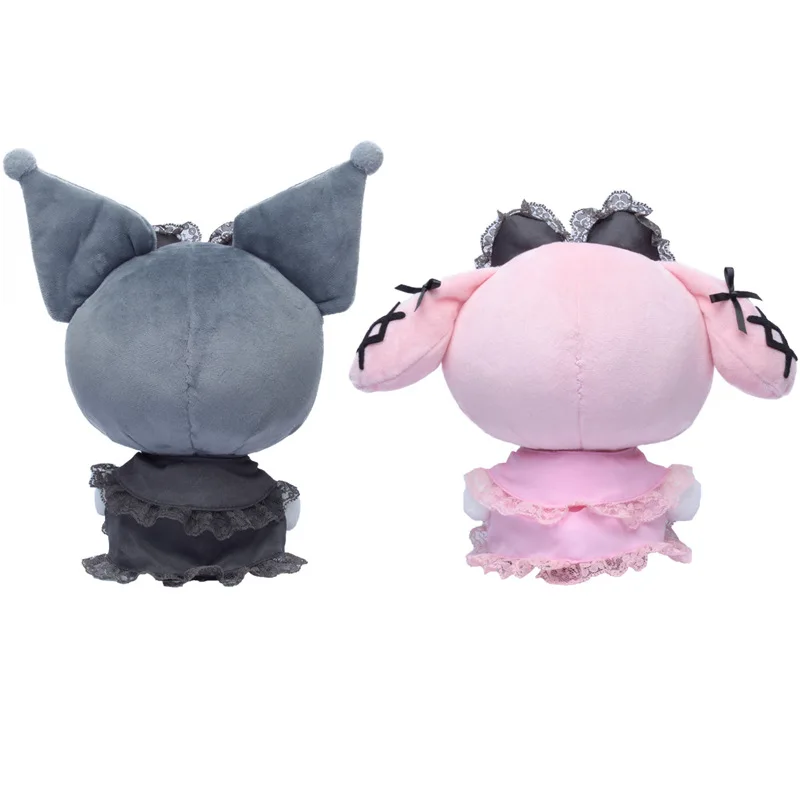 Japanese Cute Sanrio Midnight Mine Series Kuromi My Melody Plush Toys Ornaments  Anime Peripheral Doll Surprise Gift For Friends