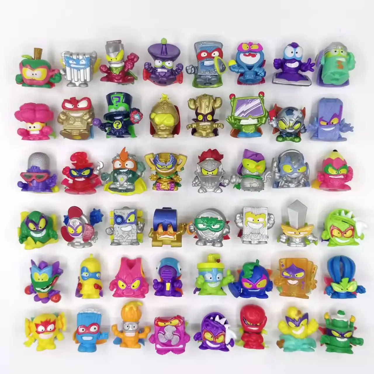 15 stks/set Originele Superthings Verschillende Superzings Actiefiguren 3 CM Super Zings Vuilnis Trash Collectie Speelgoed Model Kids Gift