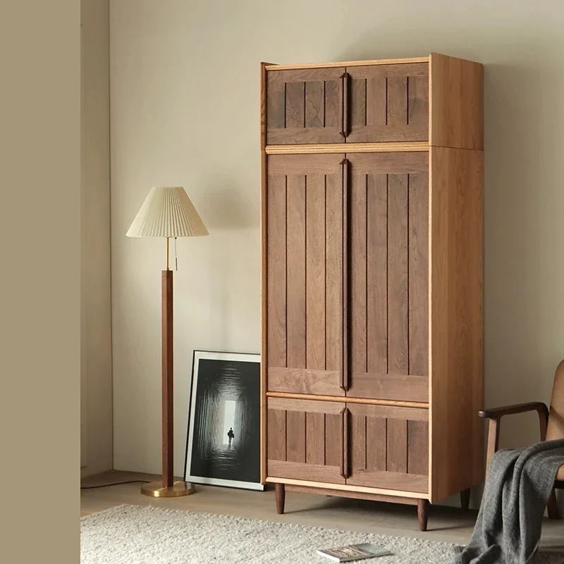 Foldable Wardrobe Modern for Boutique with Shelving Space