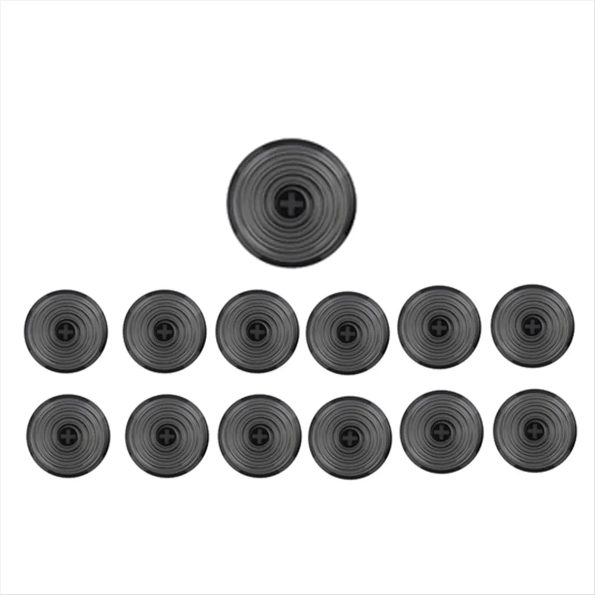 TCE 13PCS Replacement Controller Button Caps Mechanical Push Button for //Cherry Switches Keycap,A