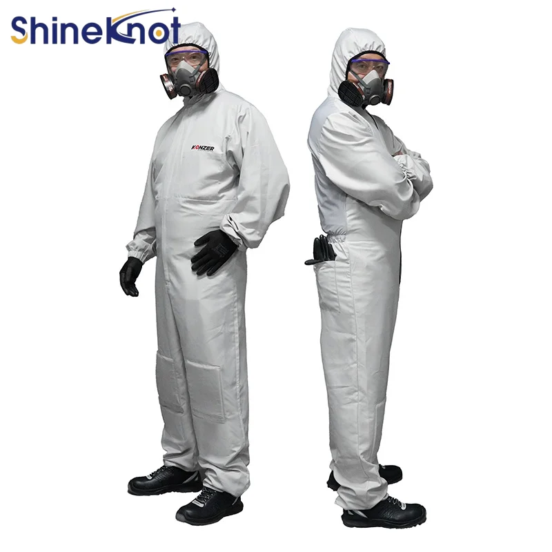 SHINEKNOT Dust And Waterproof Coating Oil And Static Protection Spray Painting Reusable Protective Clothing