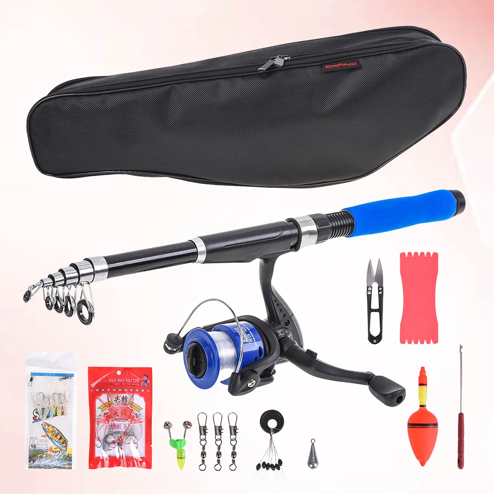 

Professional Portable Fishing Rod Kit Fishing Pole Set Lightweight Fishing Accessories Ideal For Outdoor Use