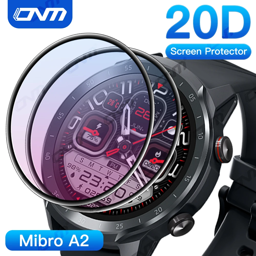 

20D Screen Protector for Mibro a2 Anti-scratch Film for Mibro watch a2 Full Coverage Ultra-HD Protective Film (Not Glass)