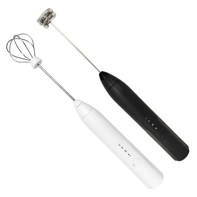 

Electric Mini Rechargeable Egg Beater Handheld Cream Stirring Stick Household Baking Beater D6 Portable
