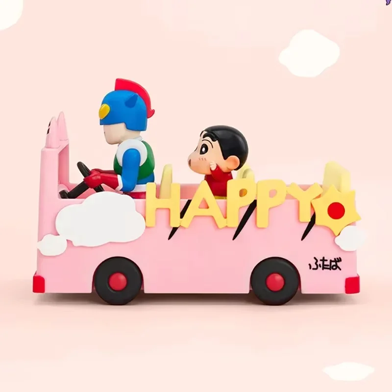 

POP MART Crayon Shinchan Life Theatre Series Blind Box Guess Bag Desktop Decoration Cute Model Gift Girl Blind Bag Toys Anime