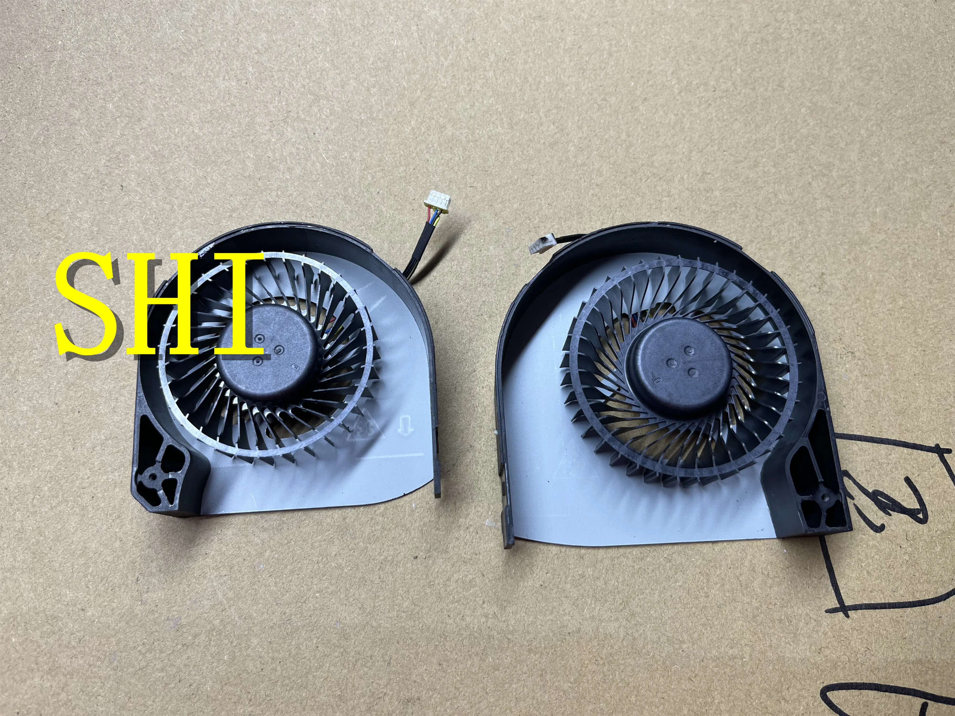 Used Original Fan DELL FOR Precision 17 7710 M7710 AT1DJ003ZSL AT1DJ003ZAL 0YJNJK  A pair Test OK  Free Shipping