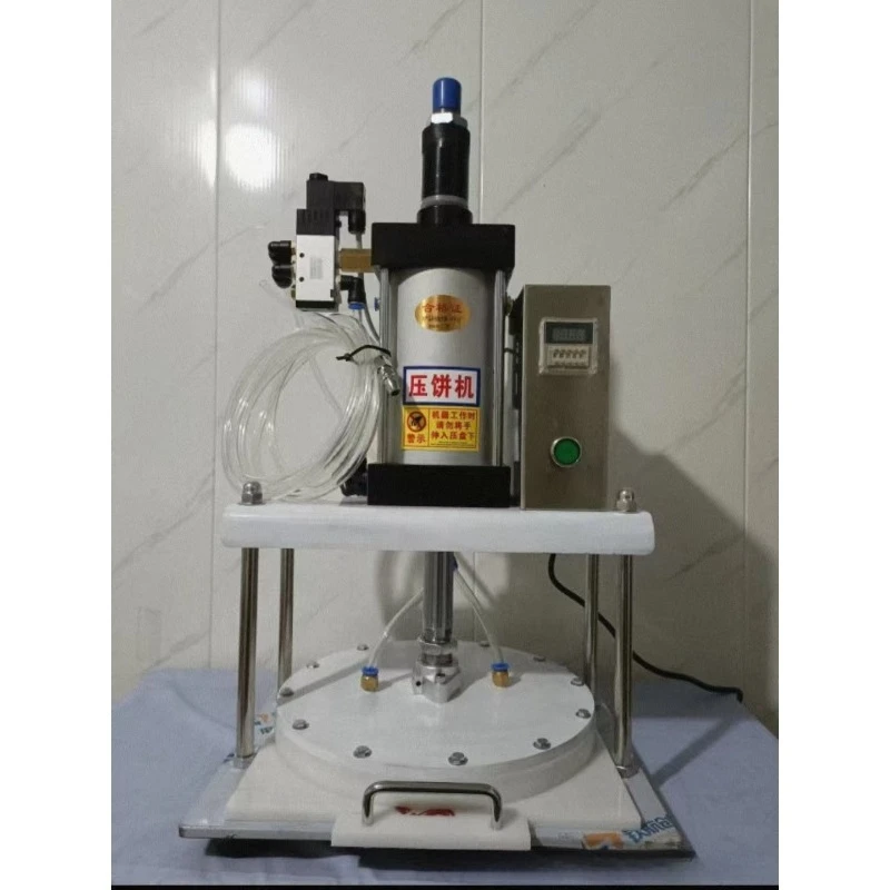 Pancake machine, egg filling cake inlaid rice cake flattening machine