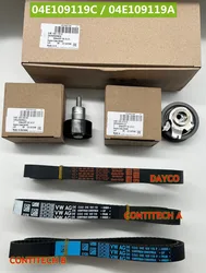 OEM 04E109119A 04E109119F 04E109119C Timing Belt Tensioner Kit For Audi A1 A3 Sportback A3 VW Passat Polo GOLF VII Seat Skoda