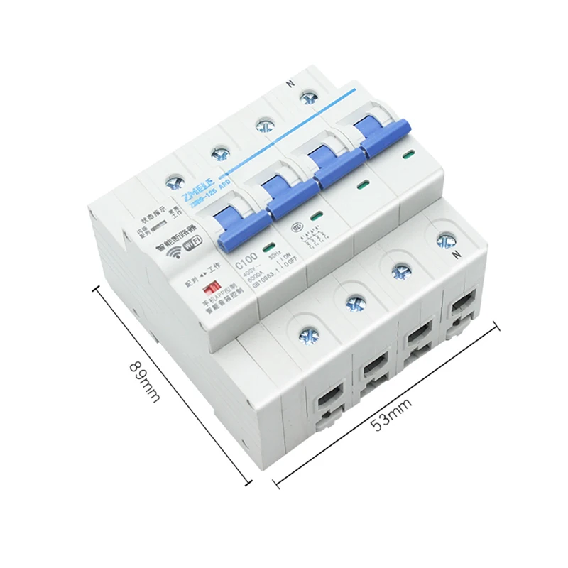 Reliable Smart Smartphone Controlled Timer Function Circuit Breaker Convenient Power /off Smart Home Efficient Wifi Wireless