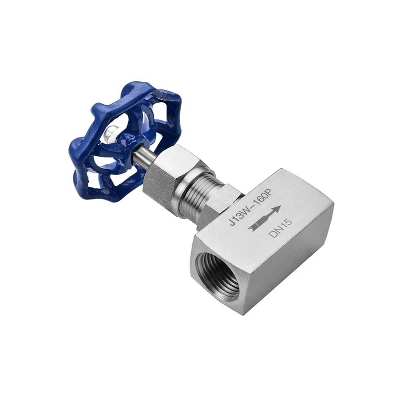 Magnetventil DN6 DN10 DN15 DN20 DN25 Stainless Steel Needle Valve Female Thread Instrumentation J13W-160P Globe Valves M12*1.5 M20*1.5 Wasser und Dampf — Detail 3