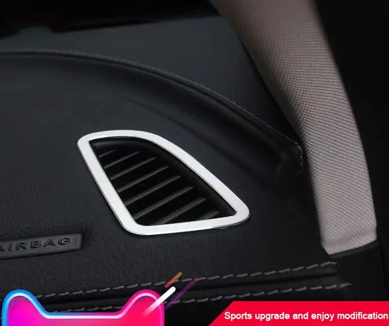 

Car Dashboard Side Air Condition Vent Outlet Trim Frame For Mercedes Benz C Class W205 GLC X253 2015-2017 2018 2019 2020 2021