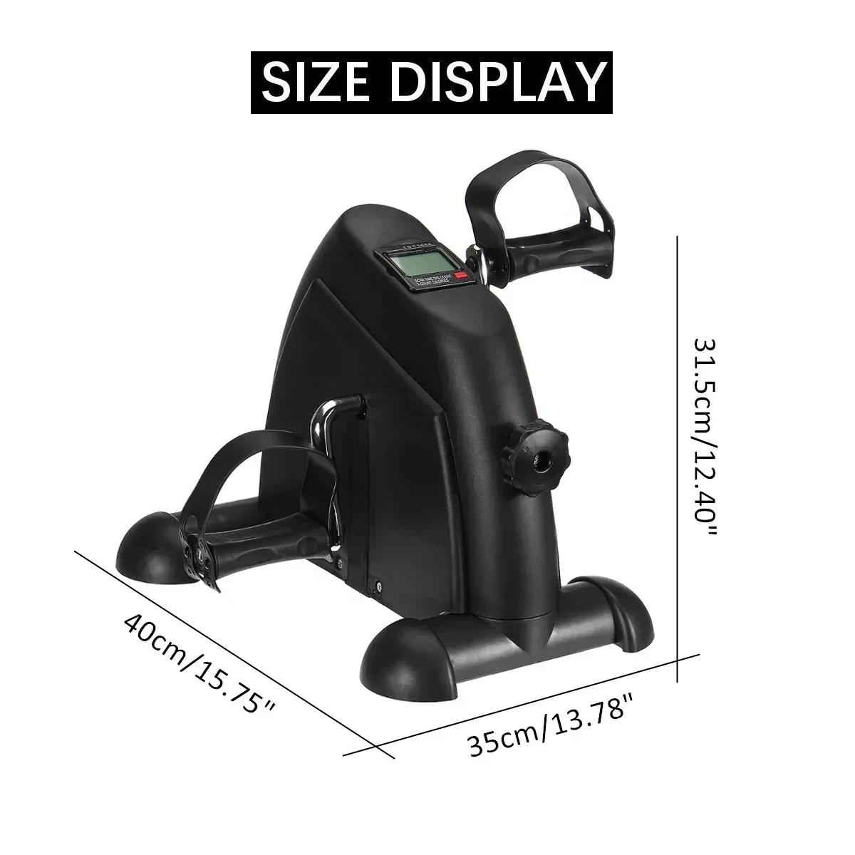 HighFitness Machine Mini Bicycle Fitness Lcd Display Pedal Exercise Indoor Bicycle Stepper Mini Exercise Bike Home Small