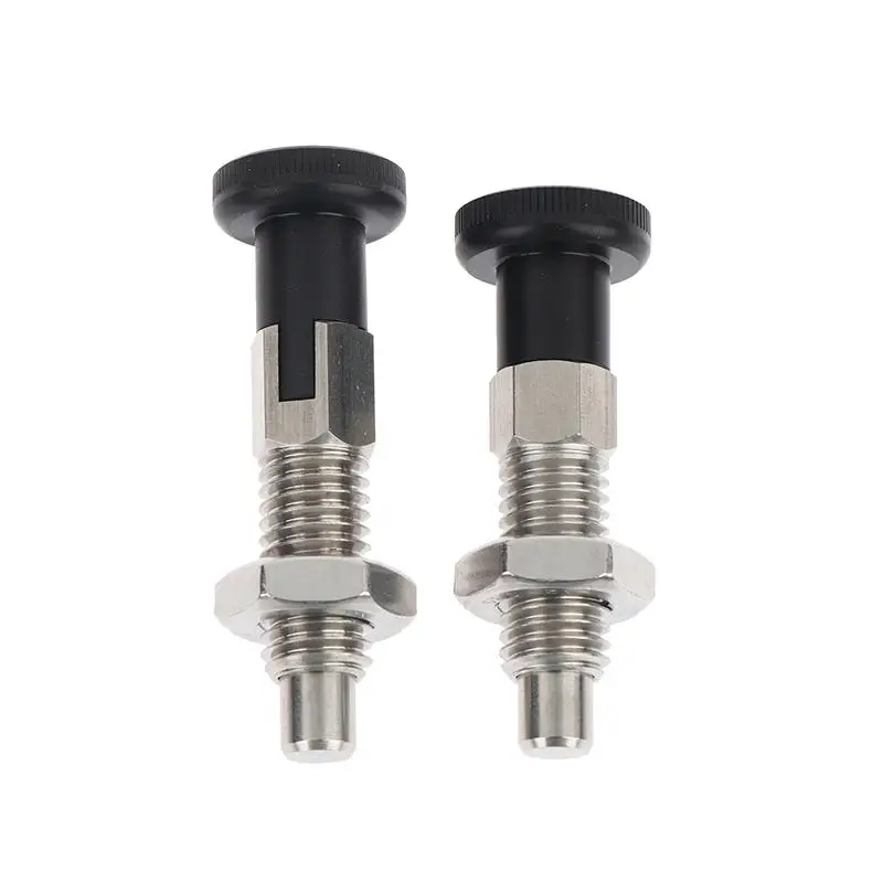 Adaptable Ball Nose Spring Plunger with Knob for Precise Positioning in Prototyping