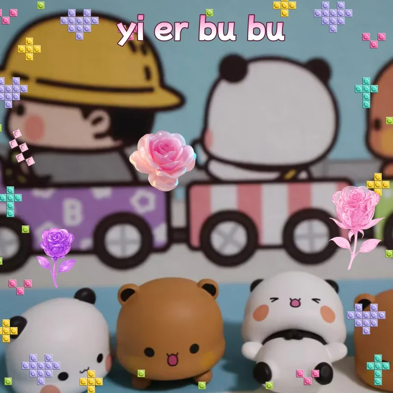 

Оригинальное аниме Yier And Bubu Daily 2nd Bullet Blind Box Kawaii Bubu Dudu Фигурка Настольный декор Орнамент Коробка-сюрприз Игрушка в подарок
