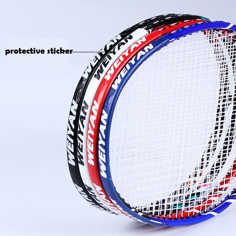 Badminton Racket Frame Protectors Racket Edge and String Protectors Thickened and Wear-resistant Racket Decoration Accessories