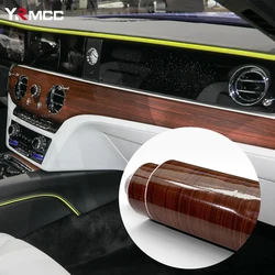 Car Sticker Wood Grain Vinyl Film Automotive Interior Adhesive Stickers and Decals Small Size Car Vinyl Wrap Auto Accessories