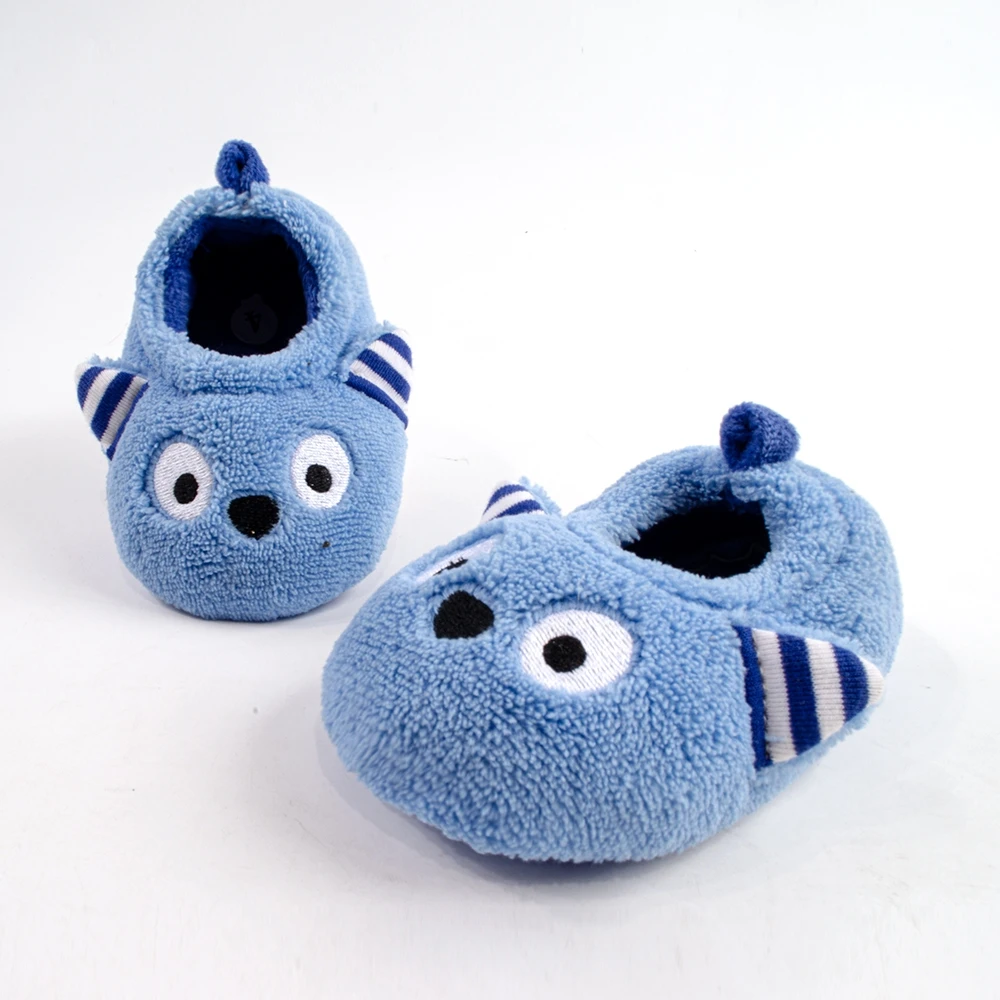 COSYSUSY Cute Cartoon Shoes Baby Warm Autumn And Winter Plush Shoes Comfortable Non-Slip Soft Soled Indoor Walking Shoes