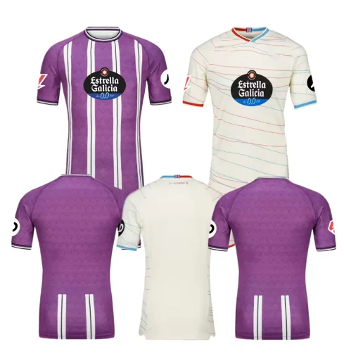 Camiseta de VALLADOLID para adultos y niños, Kit de casa, novedad de 2024/25